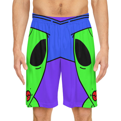 Witch Wizard Magic Alien Basketball Shorts