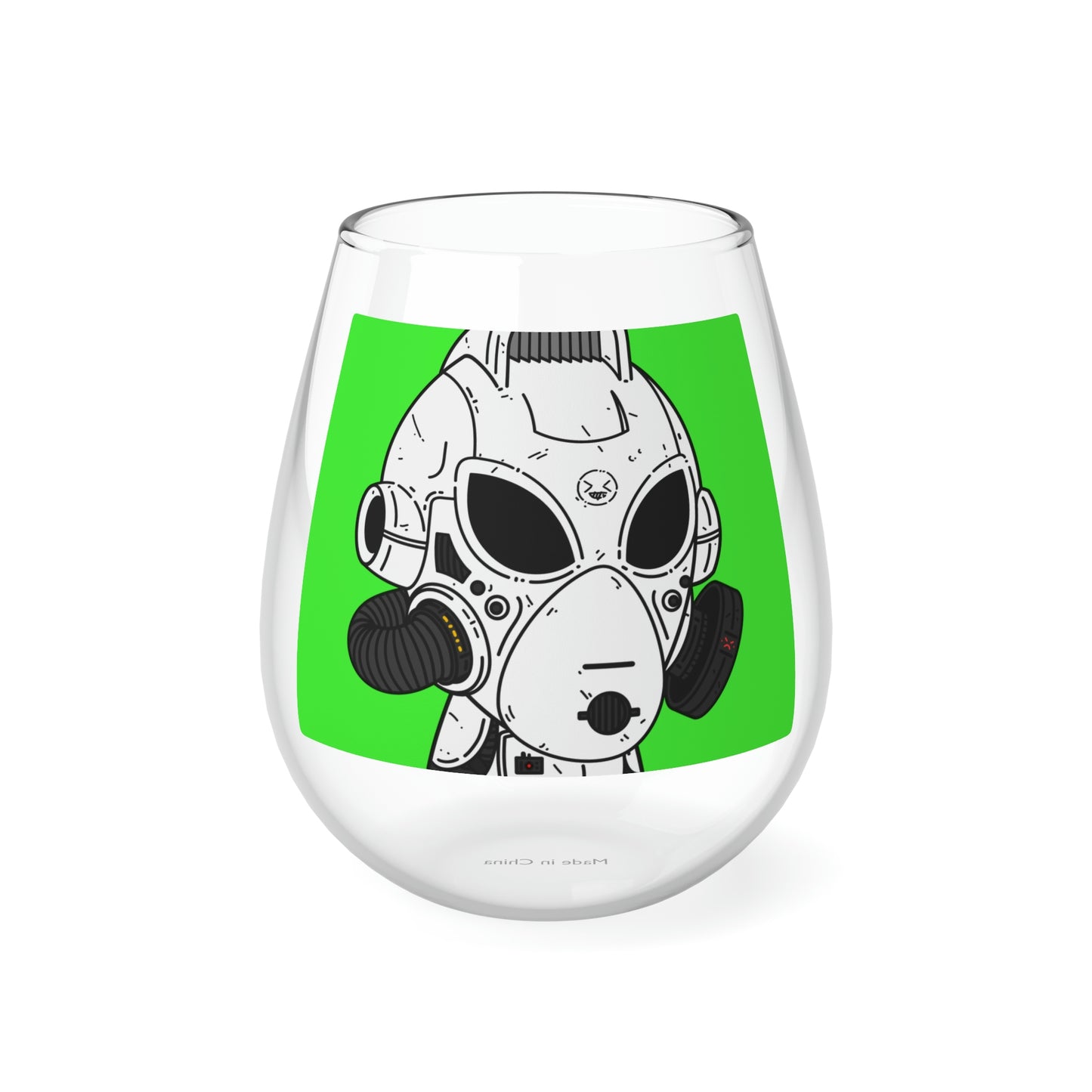 Alien LOL Visitor Stemless Wine Glass, 11.75oz