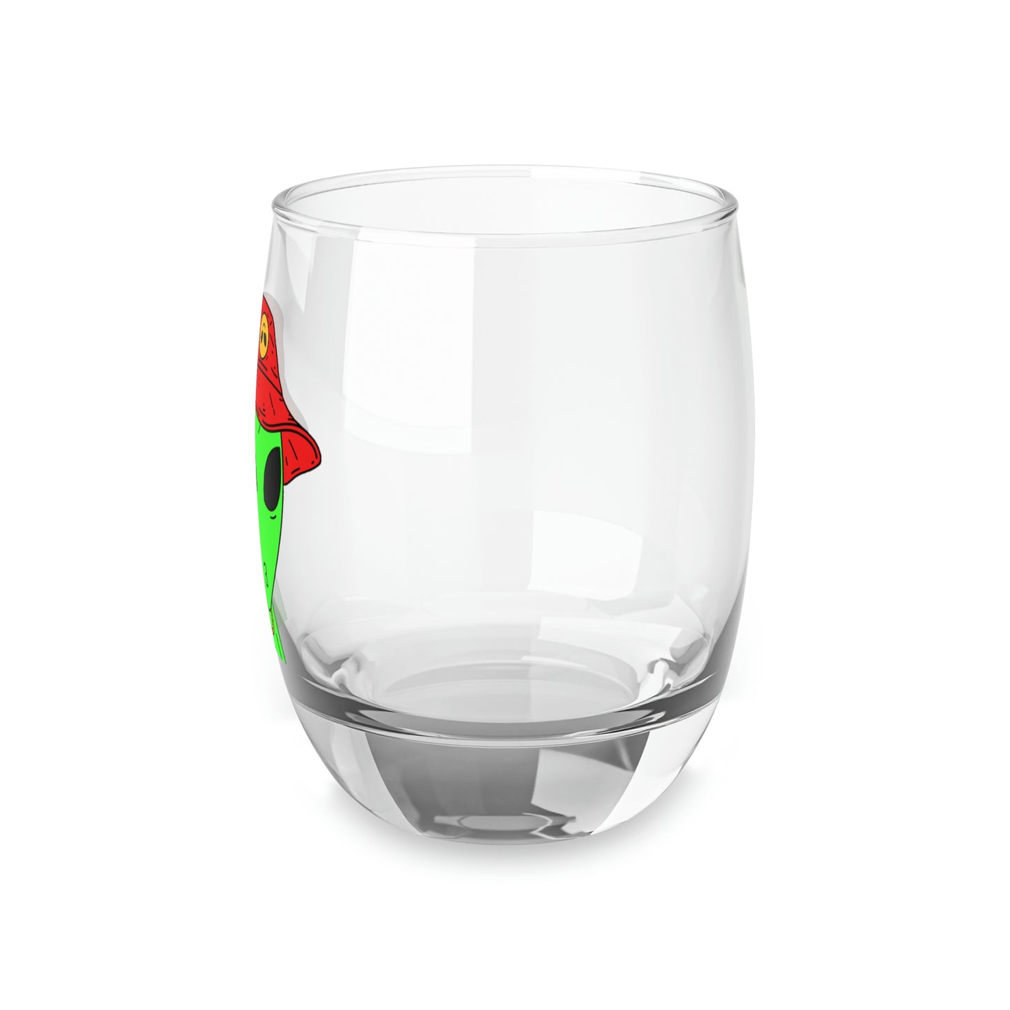 Alien Hipster Whiskey Glass