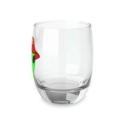 Alien Hipster Whiskey Glass