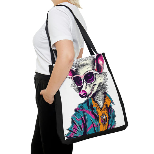 Opossum Artist Fashion Style Tote Bag (AOP)