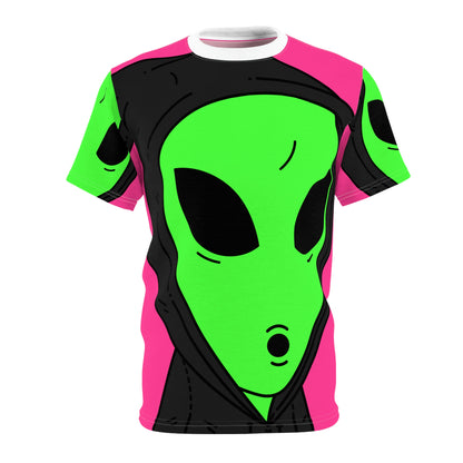 Anonymous Anon Alien Visitor Character Cartoon Unisex AOP Cut & Sew Tee