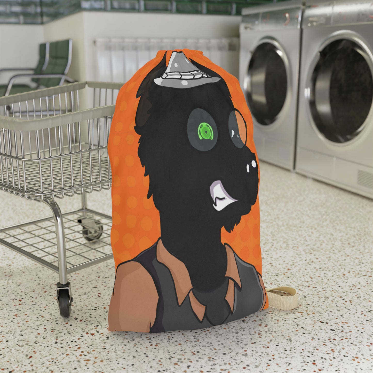 First Edition Detective Werewolve Wolf Laundry Bag