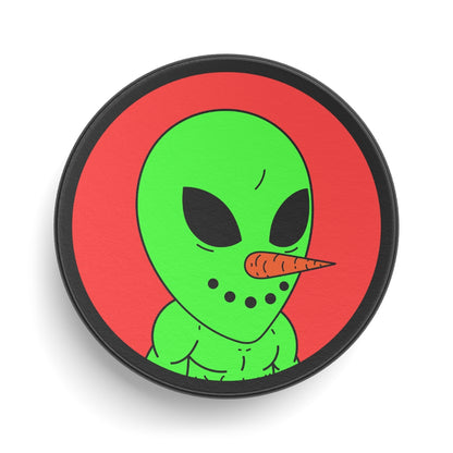 Veggie Visi The Vegetable Visitor Alien Hockey Puck