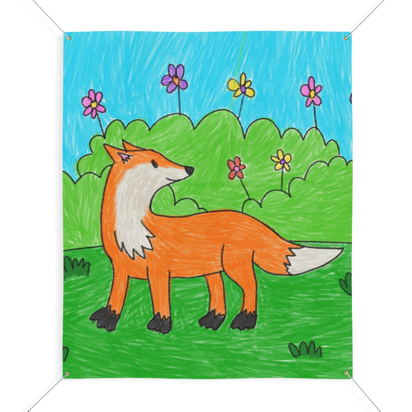 Fox Woodland Animal Foxy Matte Banner