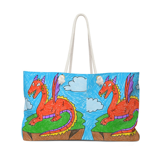 Fierce Dragon Medieval Weekender Bag