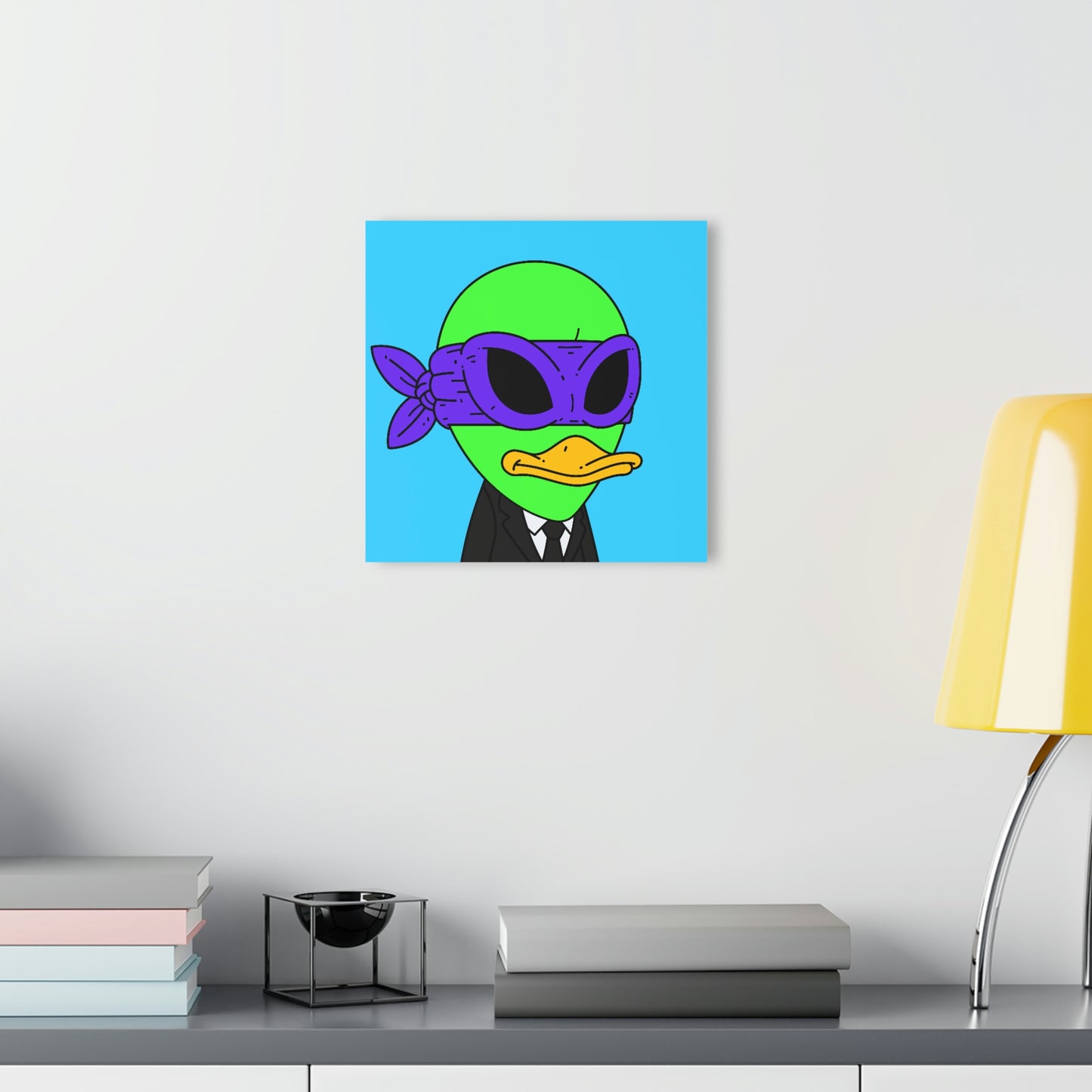 Alien Visitor 751 Acrylic Prints (French Cleat Hanging)