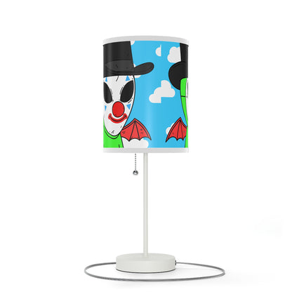 Alien Posse Clown Cartoon Visitor Lamp on a Stand, US|CA plug