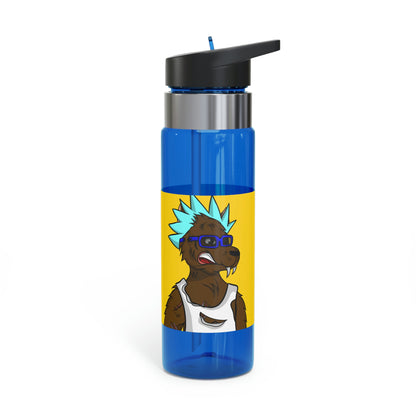 Spiky Blue Hair Cartoon Werewolve Wolf Kensington Tritan™ Sport Bottle, 20oz