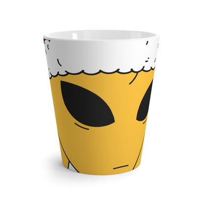 Santa Christmas Alien Holiday Latte Mug