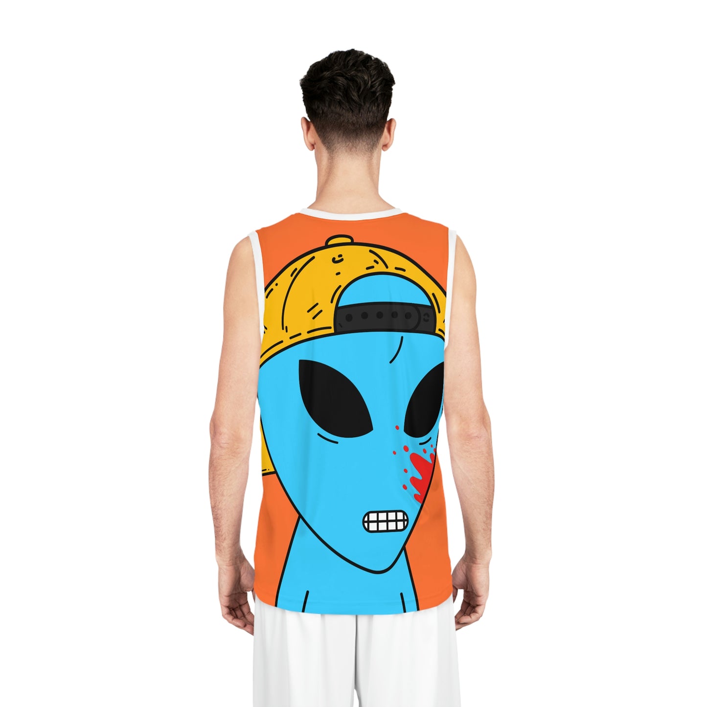 Blue Blood Visitor Alien Basketball Jersey