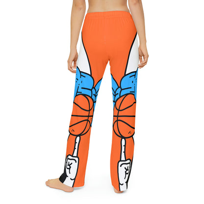 Basketball Sport Baller Alien Visitor Kids Pajama Pants