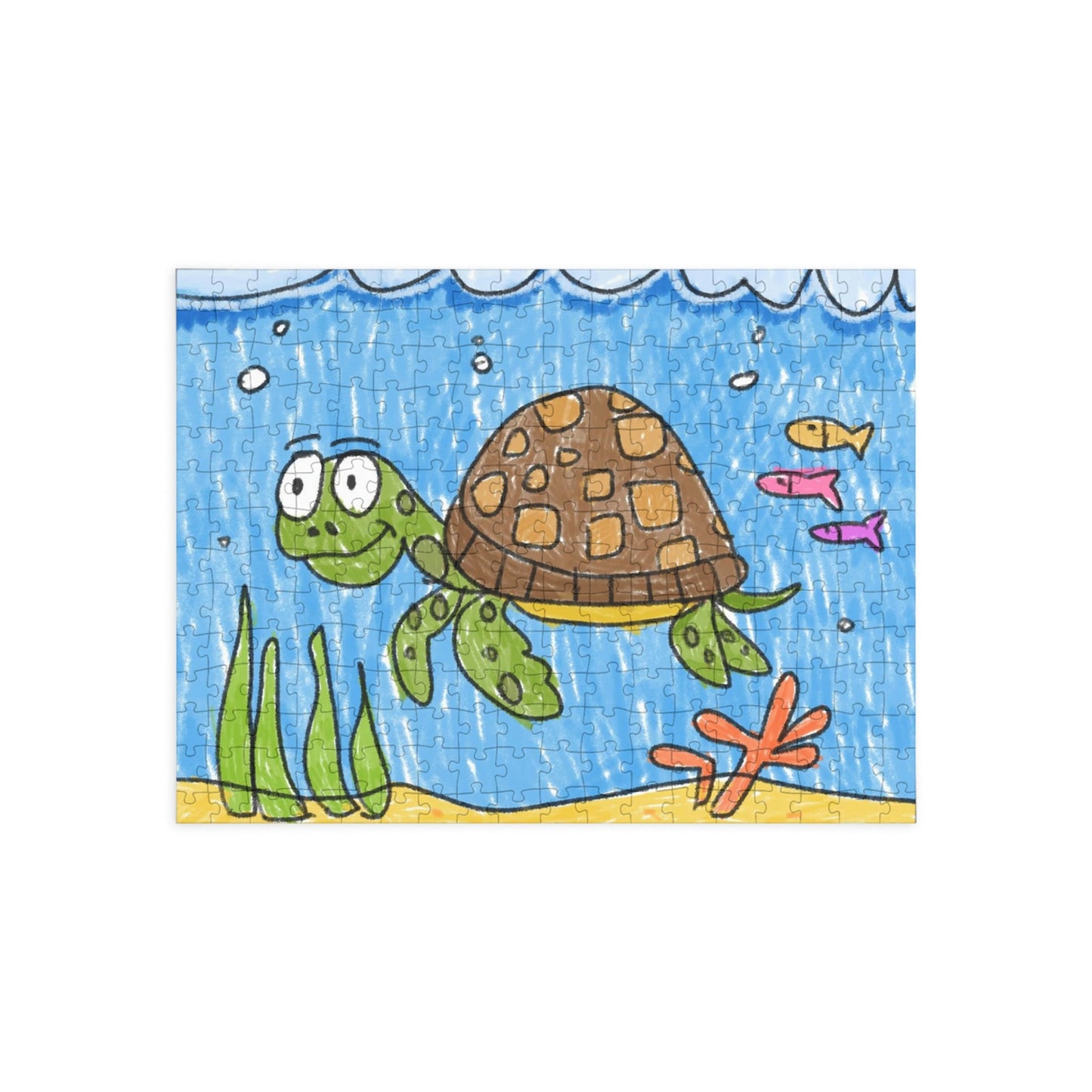 Sea Turtle Beach Sand Ocean Puzzle (96, 252, 500, 1000-Piece)