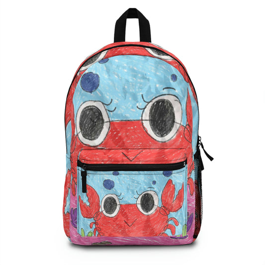 Lobster Crab Graphic Sea Lovers Backpack