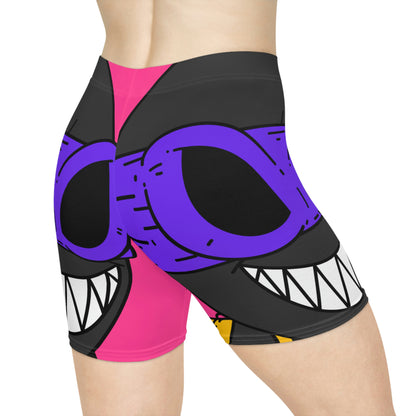 Pantalones cortos moteros para mujer Dark Ninja Warrior Alien Visitor 