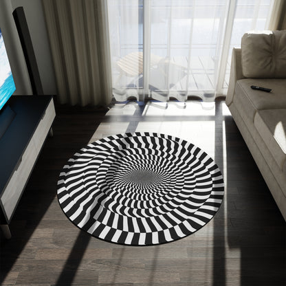 Alfombra redonda Vortex Illusion Design Five