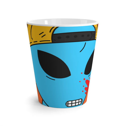 Blue Blooded Visitor Latte Mug