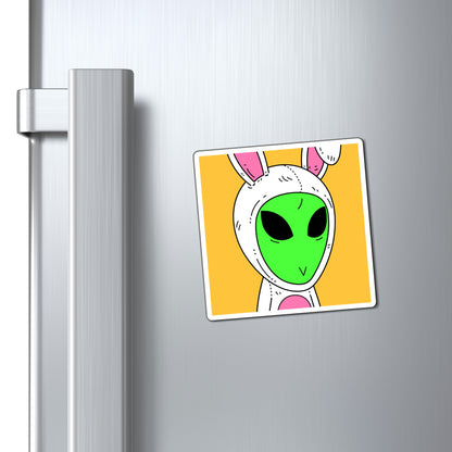 Bunny Easter Rabbit Alien Visitor Magnets