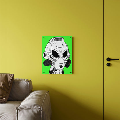 Alien LOL Visitor Acrylic Wall Art Panels