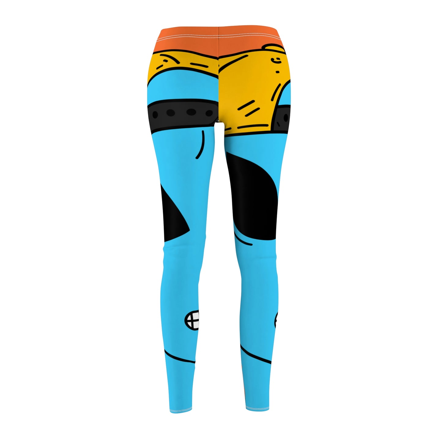 Alien Blue Blood Visitor Women's Cut & Sew Casual Leggings