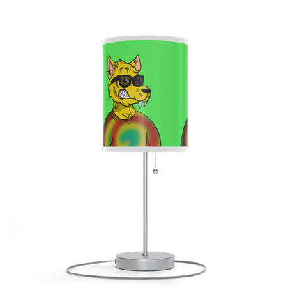 Wolf Hip Cool Stud Breathtaking Cyborg Lamp on a Stand, US|CA plug