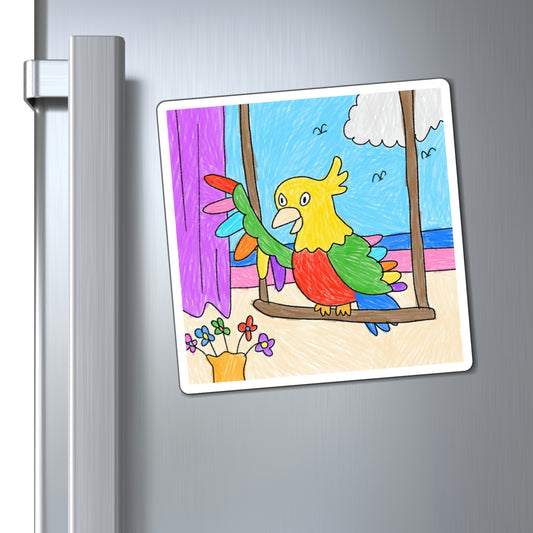 Animal Lover Parrot Perfect Gift for Parrot Owners Magnets