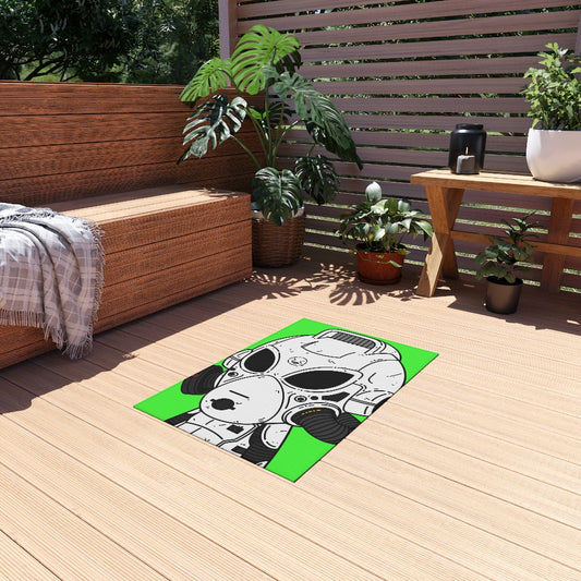 The LOL Visitor Outdoor Rug