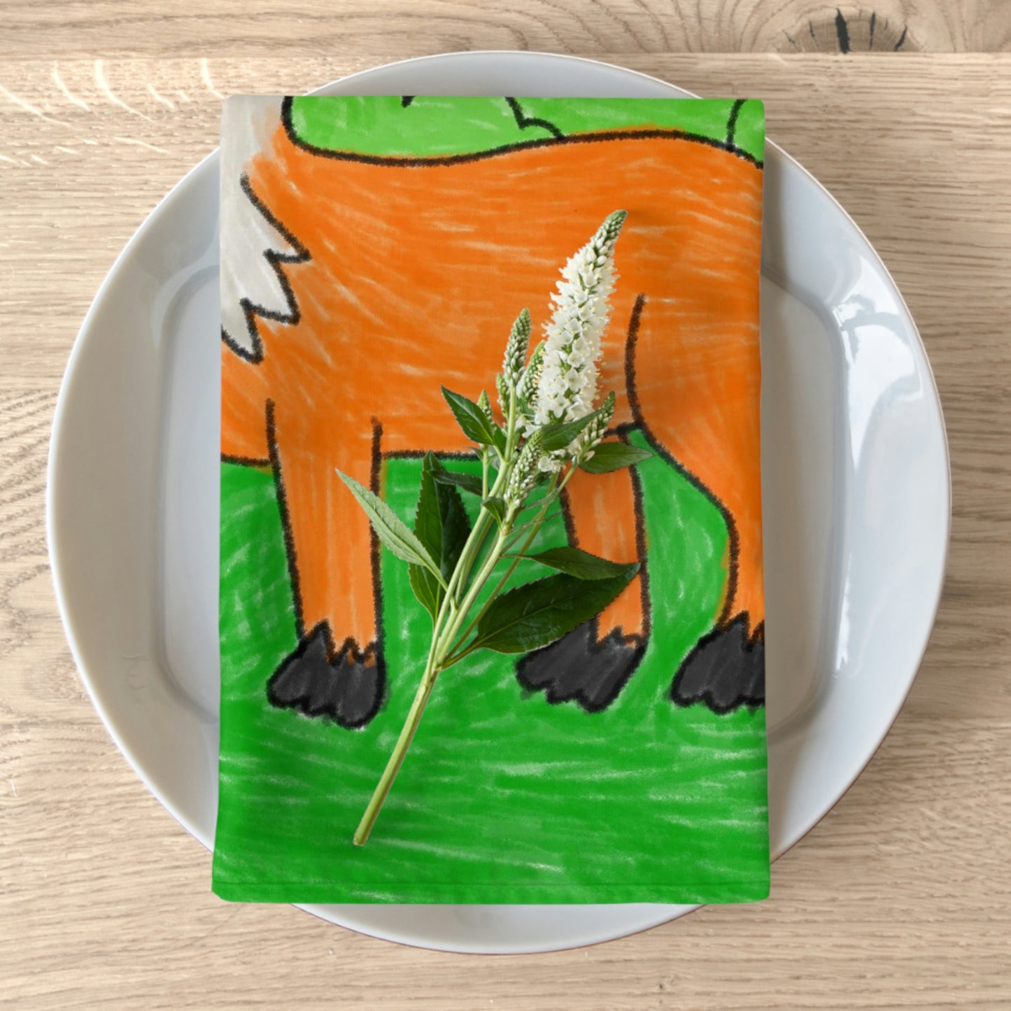 Fox Woodland Animal Foxy Napkins