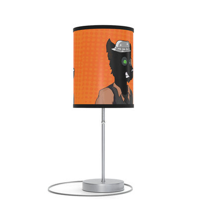 First Edition Cyborg Werewolve Wolf Lamp on a Stand, US|CA plug