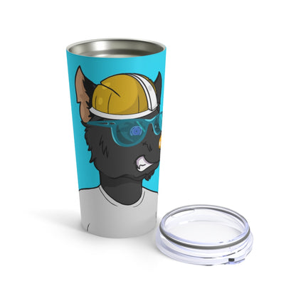 Gold Standard Wolf Cyborg Wolve Tumbler 20oz