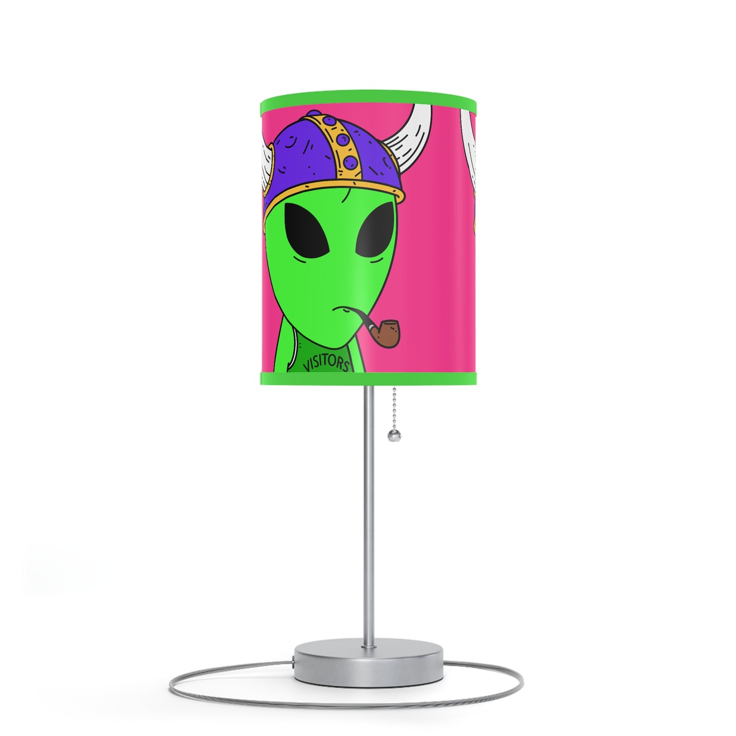 Viking Pipe Visitor Alien Lamp on a Stand, US|CA plug