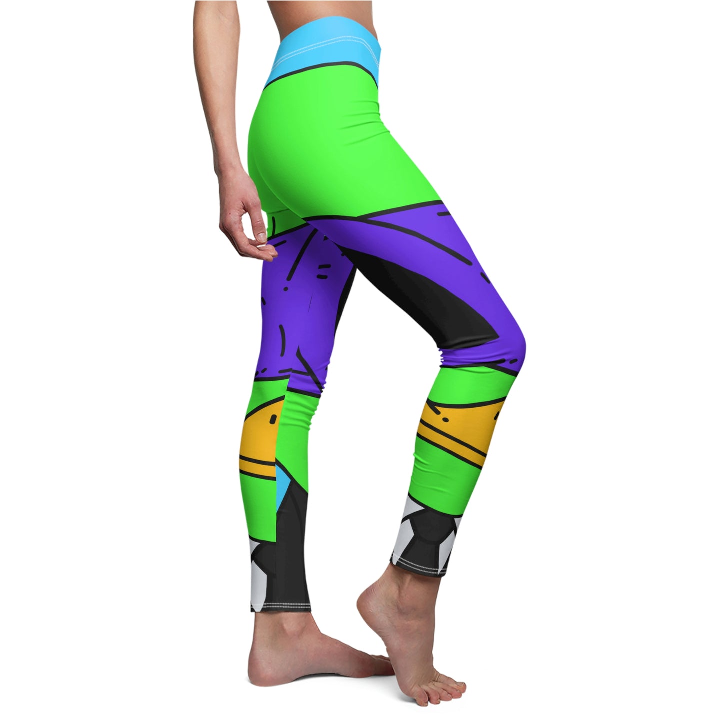 Visitor 751 Alien Women's Cut & Sew Casual Leggings