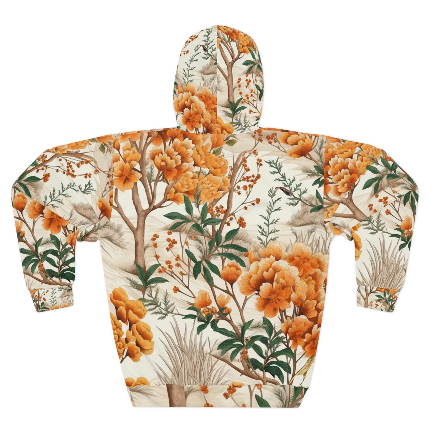 Belleza de las cuatro estaciones: sudadera con capucha unisex con diseño de primavera, verano, otoño e invierno (AOP) 