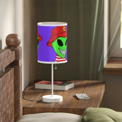 Alien Character Cartoon Big Smile Lamp on a Stand, US|CA plug