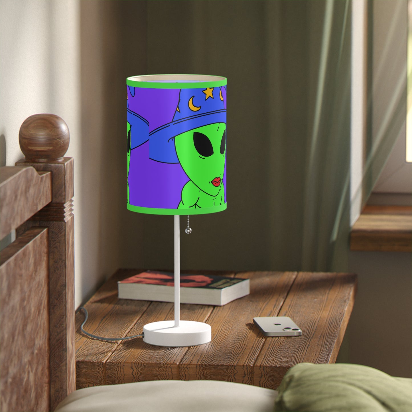 Witch Wizard Magic Alien Visitor Lamp on a Stand, US|CA plug