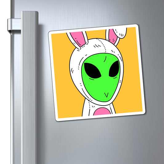 Bunny Easter Rabbit Alien Visitor Magnets