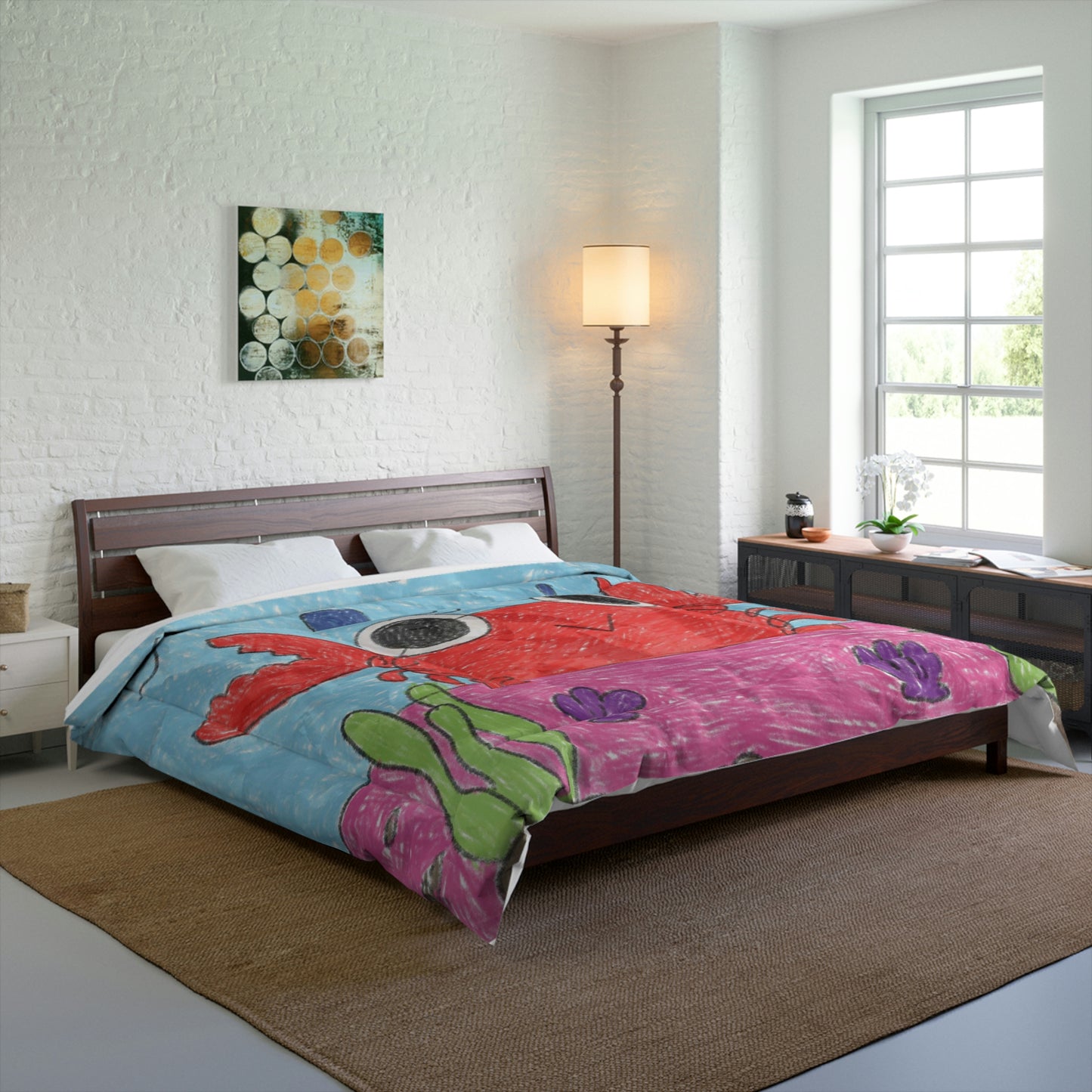 Lobster Crab Graphic Sea Lovers Comforter