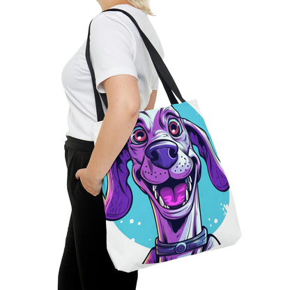 Alien Puppy Anime Comic Style Tote Bag (AOP)