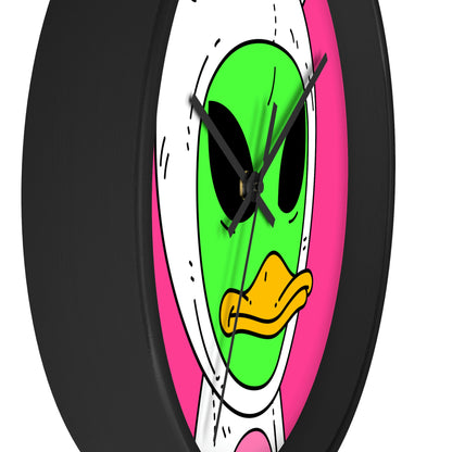 Duck Bunny Alien Wall clock