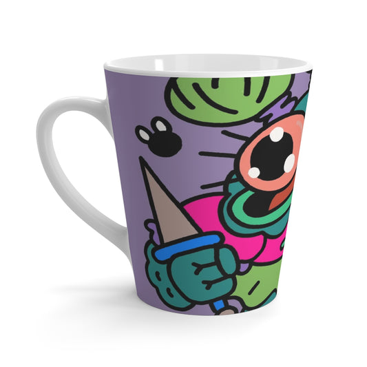 Frog Fly Fantasy Peppe Latte Mug