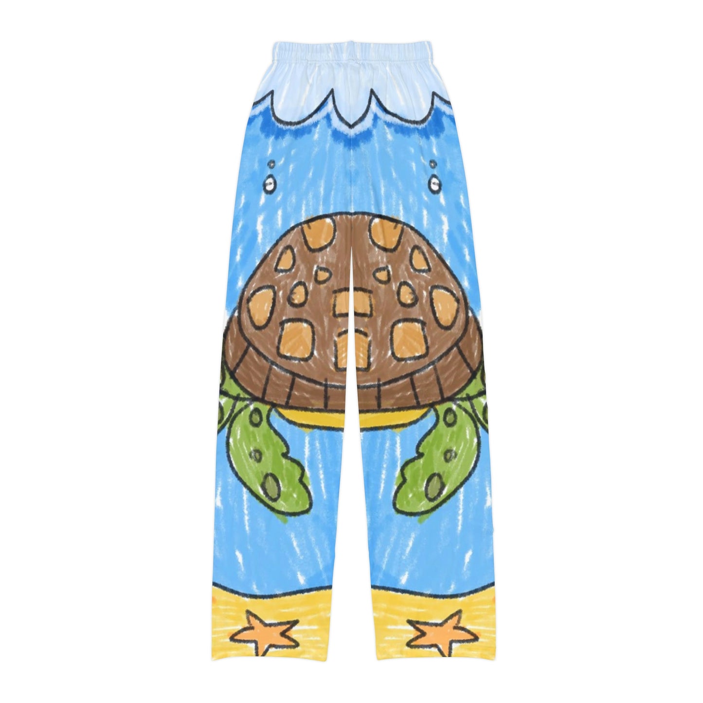 Pantalones de pijama para niños Sea Turtle Beach Sand Ocean 