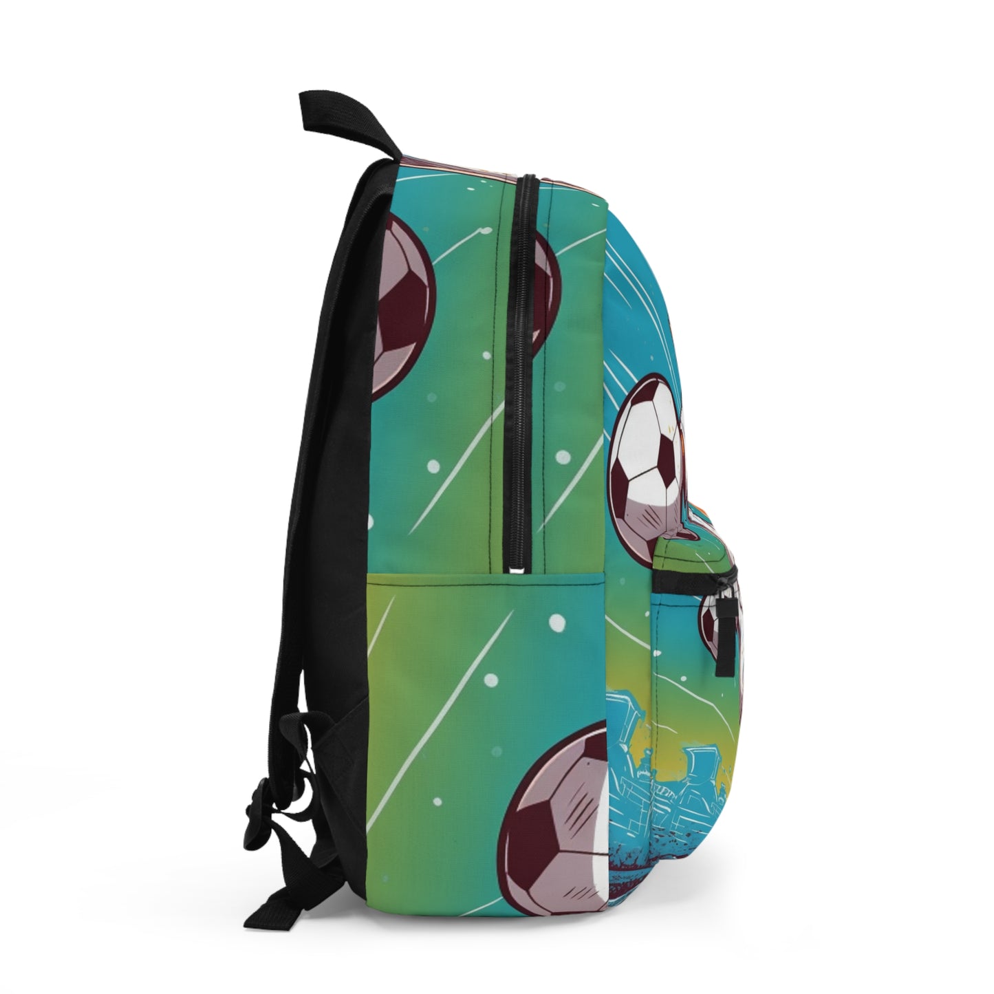 Fox Soccer Athletic Sport Anime Graphic Backpack