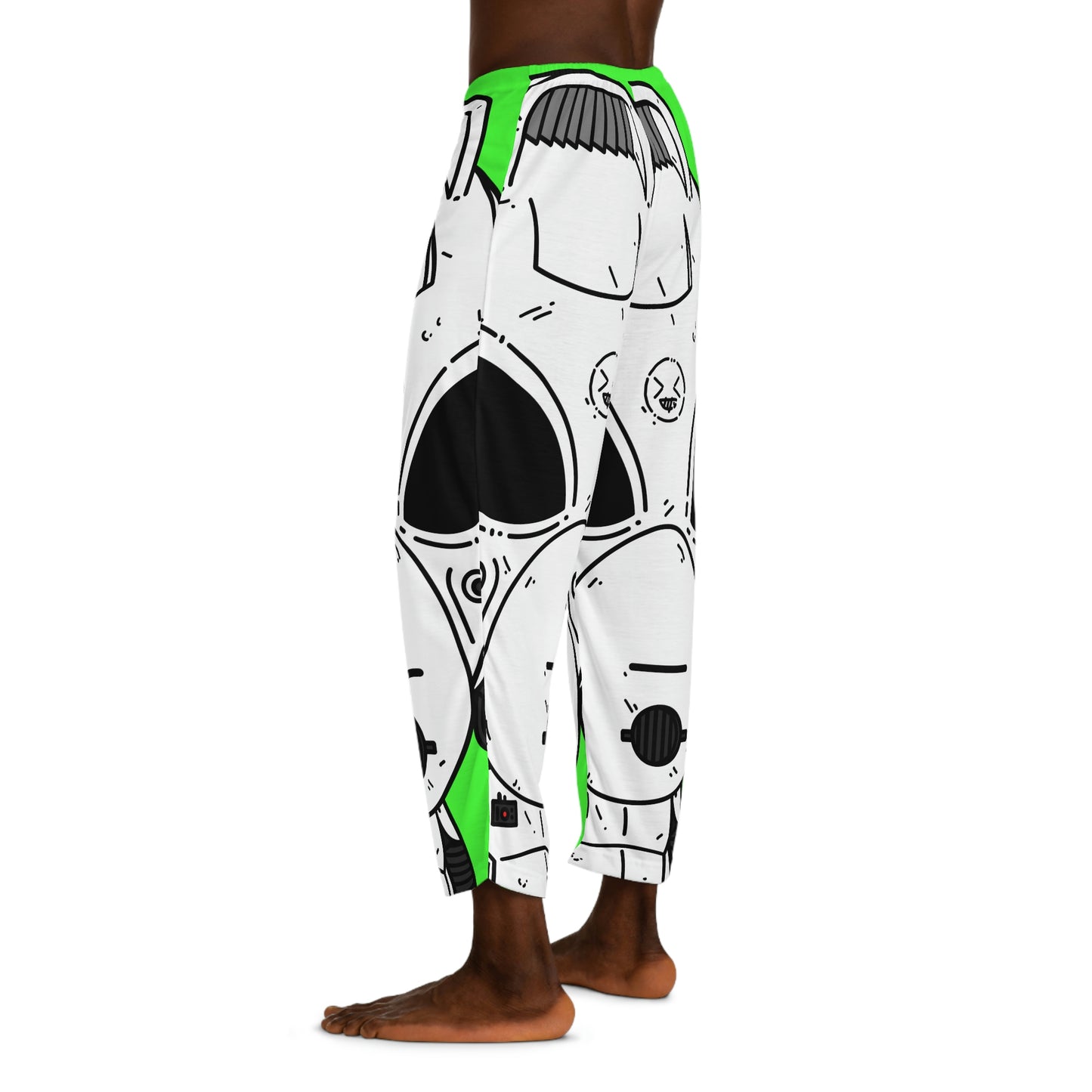 Pantalones de pijama para hombre Alien LOL Visitor (AOP) 