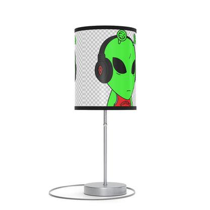 Alien Music Headphone Podcast Character Visitor Lamp on a Stand, US|CA plug