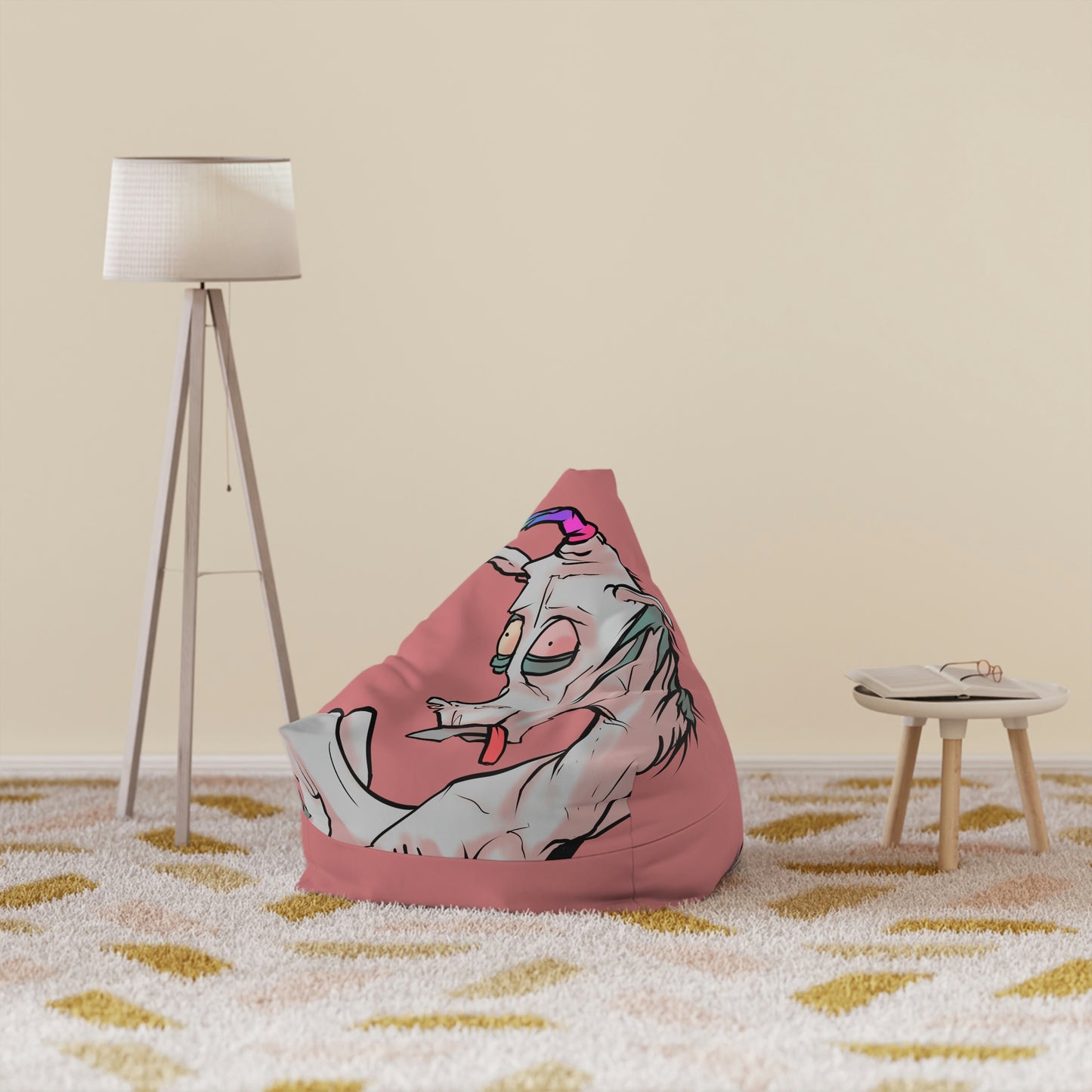 Unicorn Mythical Creature Bean Bag Chair Cover