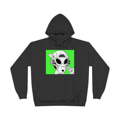 Recycle Recycler Alien Visitor Unisex EcoSmart® Pullover Hoodie Sweatshirt