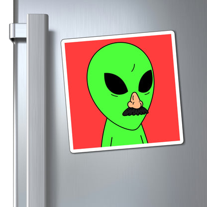 Fake Alien Human Mask Magnets