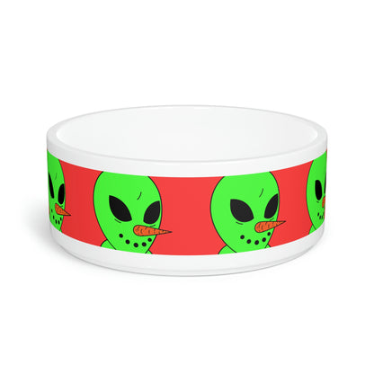 Veggie Visi Alien Vegetable Visitor Pet Bowl