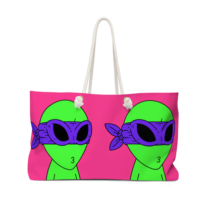 Green Ninja Visitor Alien Weekender Bag