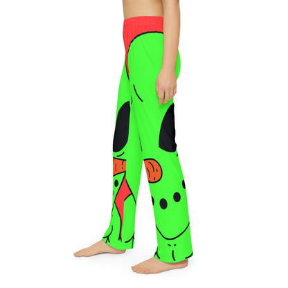 Veggie Visi Alien Vegetable Visitor Kids Pajama Pants